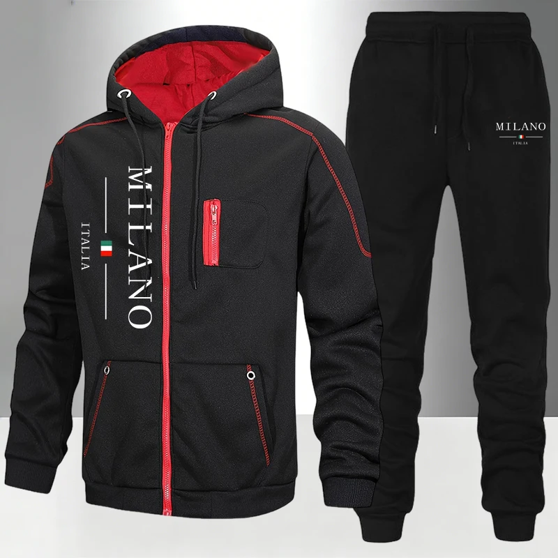 Winter Clothing Sales - Hot Sales Men's Tracksuit Casual Hooded