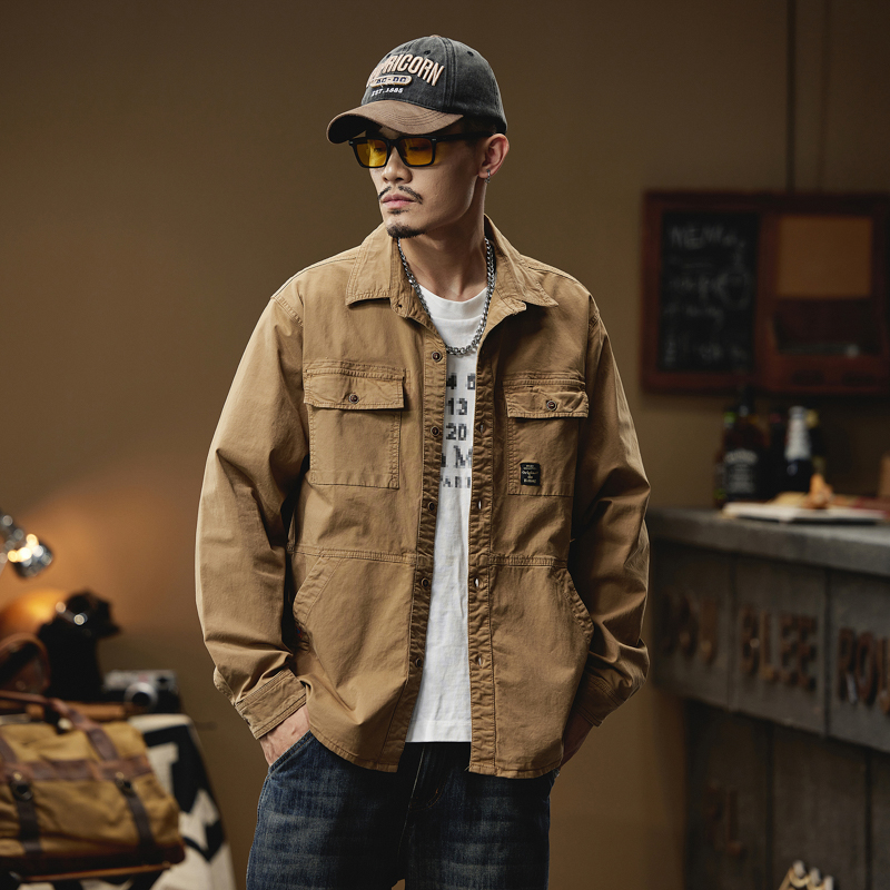 Cargo Shirt For Men Long Sleev - Quality Winter Clothing Brand 评论和价格