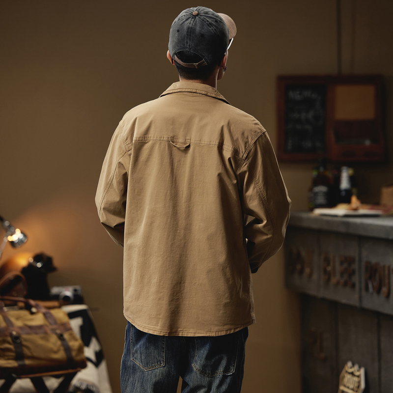 Cargo Shirt For Men Long Sleev - Quality Winter Clothing Brand 评论和价格