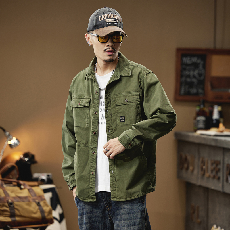 Cargo Shirt For Men Long Sleev - Quality Winter Clothing Brand 评论和价格