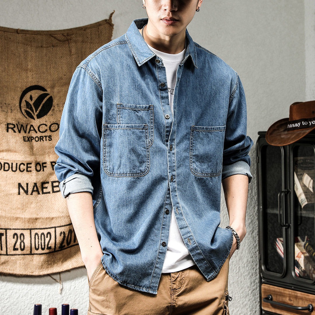 Spring Ruffian Handsome Denim  - Winter Clothing Uae 评论和价格