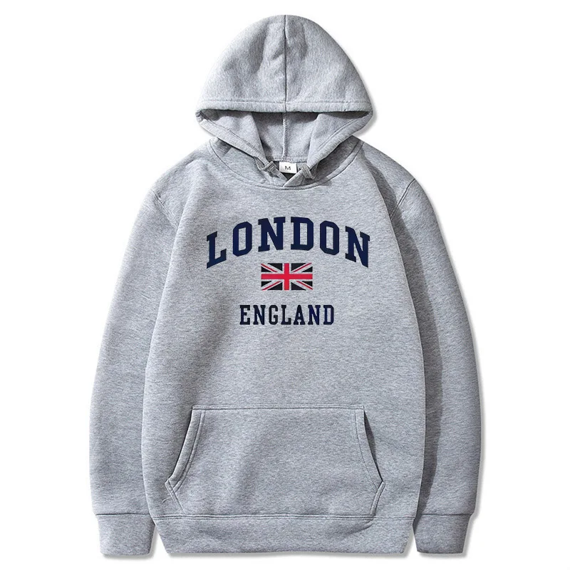 London England Hoodie Men's Ho - Winter Clothing London 评论和价格