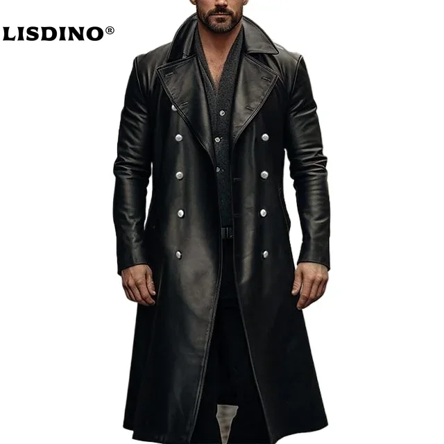 Leather Jacket Men Winter Flee - Winter Clothing Uae 评论和价格