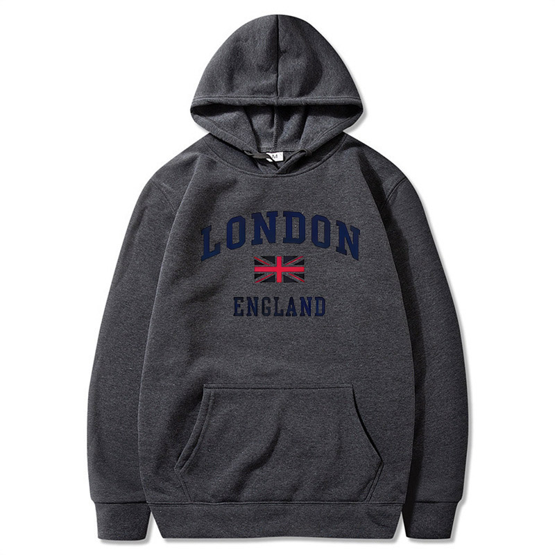London England Hoodie Men's Ho - Winter Clothing London 评论和价格