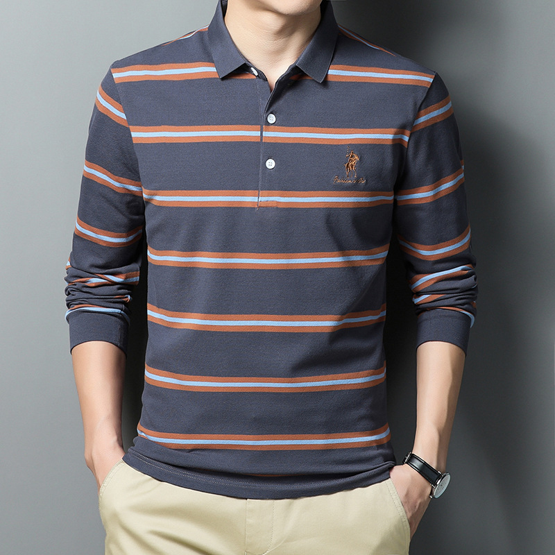 Autumn winter new polo shirt H - Quality Winter Clothing Brand 评论和价格