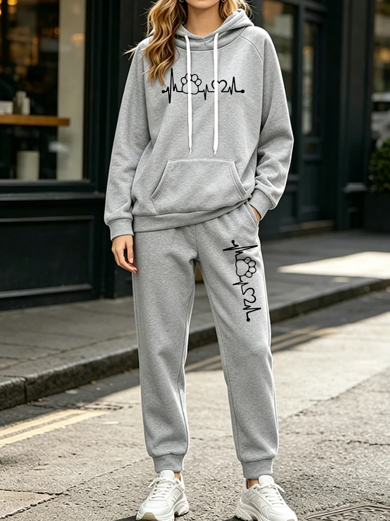 Fashion Women's 2 Pcs Sets Aut - Winter Clothing For Women 评论和价格
