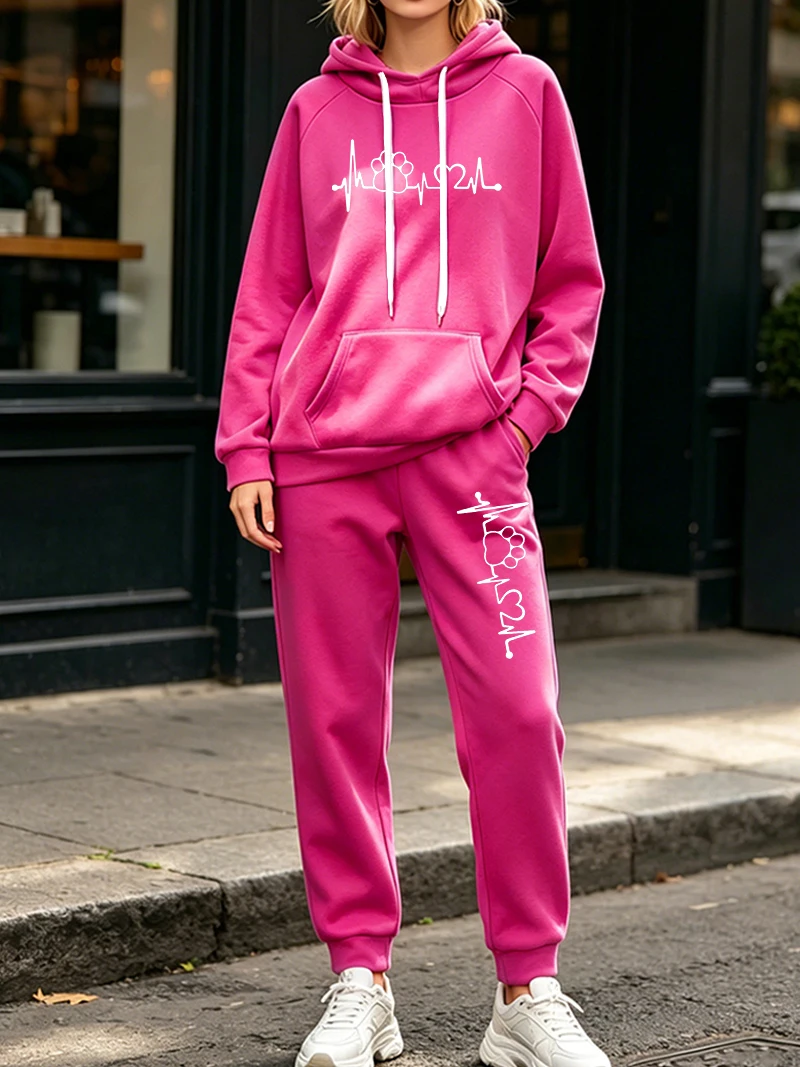 Fashion Women's 2 Pcs Sets Aut - Winter Clothing For Women 评论和价格