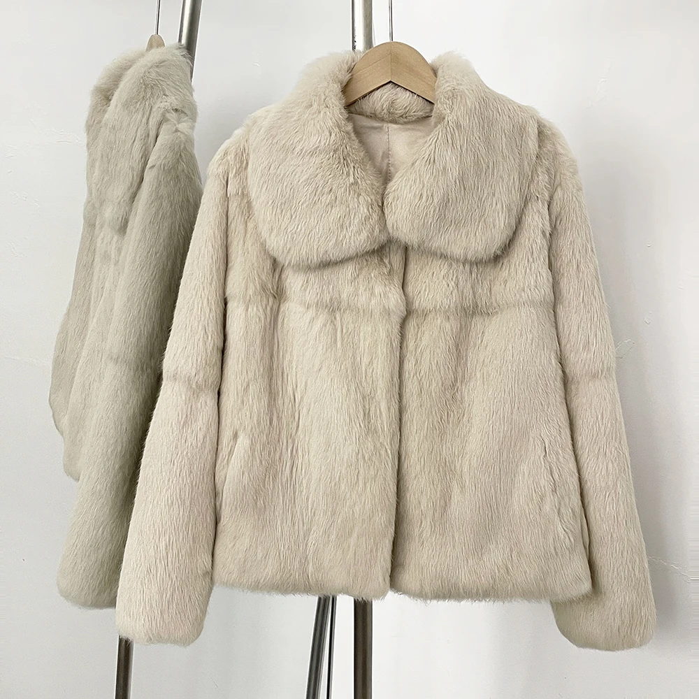 2025 New Short Natural Rabbit  - Winter Clothing Store 评论和价格