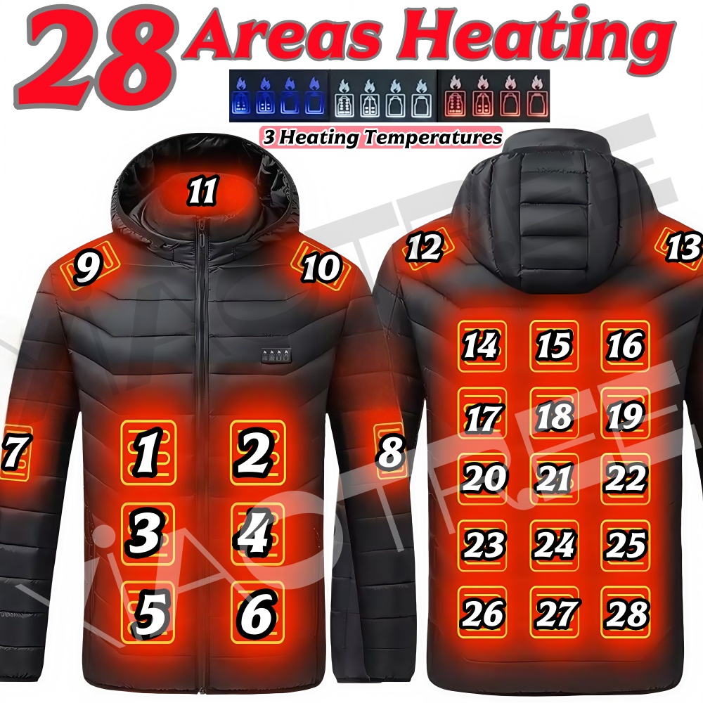 28 Areas Men Women's Heating J - Winter Clothing Uae 评论和价格